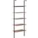 vidaXL Ladder Dark Brown/Black Estantería Escalonada 185cm