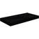 vidaXL 323830 Black Estantería de Pared 50cm 2pcs