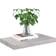 vidaXL 326595 Concrete Grey Mensole da Parete 50cm 2pcs