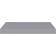 vidaXL 323851 Grey Vägghylla 50cm 2st