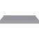 vidaXL 323851 Grey Wall Shelf 50cm 2pcs