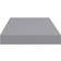 vidaXL 323851 Grey Wall Shelf 50cm 2pcs