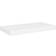 vidaXL 323809 White Vägghylla 50cm 2st