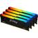 Kingston Fury Beast RGB Black DDR4 2666MHz 4x32GB ECC (KF426C16BB2AK4/128)