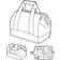 Reisenthel Allrounder L Herringbone Sand Gym Bag - Women's - Herringbone Sand