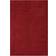 THE RUGS 80X300 Myshaggy Collection Red cm