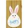 National Tree Company Bunny Porch Décor Brown Easter Decoration 42.9"