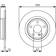 Bosch BD1725 Brake Discs Rear Axle