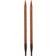 Knitpro Ginger Korte Udskiftelige Rundpinde Birk 10cm 3,50mm