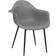 vidaXL 3082358 Grey Køkkenstol 84cm 6stk