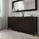 IKEA Koppang Black/Brown Byrå 172x83cm