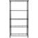 Honey Can Do 5-Tier Heavy-Duty Black Shelving System 36x72"