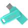 SanDisk Ultra Dual Drive Go Absintgrøn 256GB USB Stick