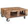 vidaXL Recycled Wood Multicolored Soffbord 56x80cm