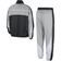 Nike Brooklyn Nets Starting 5 Courtside Men's NBA Graphic Print Tracksuit - Black/Flat Silver/White