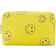 Waloner Organizer Cute Portable Smiley Makeup Bag - Yellow