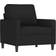 vidaXL 3201481 Black Sofa 198cm 3stk 3 personers
