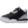 NIKE Air Jordan 3 Retro TD - Black/Wolf Grey/White/Green Glow