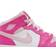 Nike Air Jordan 1 Mid GS - White/Medium Soft Pink/Fierce Pink