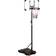 vidaXL Basketball Stand Transparent 216-250cm