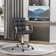 Homcom Desktop with Rollen Black Kontorstol 94cm