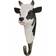 Wildlife Garden Cow White/Black Tøjkrog 6.2cm