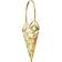 Rosendahl kremmerhus Gold Juletræspynt 15.6cm