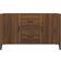 vidaXL Engineered Wood Brown Oak Skænk 100x60cm