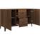 vidaXL Engineered Wood Brown Oak Buffet 100x60cm