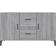 vidaXL Engineered Wood Grey Sonoma Buffet 100x60cm