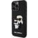 Karl Lagerfeld 3D Rubber Karl & Choupette NFT Case for iPhone 15 Pro Max