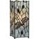 MiniSun Tiffany Multi-Coloured Dragonfly Multicolour Table Lamp 26.5cm