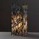 MiniSun Tiffany Multi-Coloured Dragonfly Multicolour Table Lamp 26.5cm