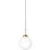 Nuura Apiales 1 Brass/Opal Pendant Lamp ∅ 20cm
