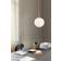 Nuura Apiales 1 Brass/Opal Pendant Lamp ∅ 20cm