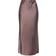 PixieGirl Satin Midaxi Skirt - Brown