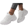 Shein Women's Casual Breathable Thick Soled Fashion Sneakers, White