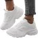 Shein Women's Casual Breathable Thick Soled Fashion Sneakers, White