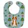 Carolines Treasures Christmas Baby Bib English Foxhound