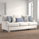 Kelly Clarkson Cantata Linen Sofa 91" 3 Seater