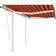 Dakota Fields Retractable Patio Awning 300x250cm