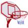 Homcom Adjustable Basketball Stand Backboard With Wheels For Kids