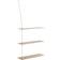 Woud Stedge White Pigmented Oak Vägghylla 80cm