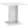 vidaXL 800258 High Gloss White Mesa de comedor 80x80cm