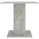 vidaXL 800256 Concrete Grey Matbord 80x80cm