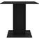 vidaXL 800253 Black Spisebord 80x80cm