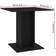 vidaXL 800253 Black Dining Table 80x80cm