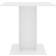 vidaXL 800252 White Matbord 80x80cm