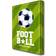 East Urban Home Children's Football Madness Green Framed Art 35.6x50.8cm