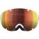 POC Lobes Clarity Ski Goggles - Hydrogen White/Spectris Orange